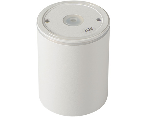 Biele valcové svietidlo na vnútorné použitie