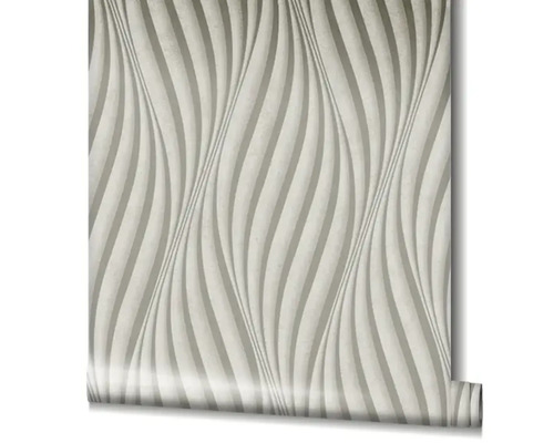 Rolka tapety so vzorom vlnitých pruhov
