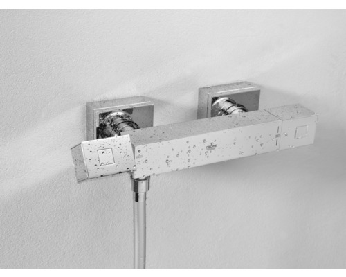 Grohe nástenná termostatická batéria pre sprchu s kvapkami vody
