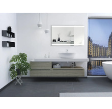 LED zrkadlo do kúpeľne s osvetlením DSK Silver Boulevard 60 x 100 cm