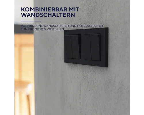 Dvojitý vypínač pre montáž na stenu