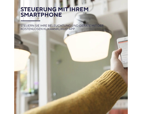 Ovládanie osvetlenia pomocou smartfónu a bezplatnej aplikácie Klikaanklikuit