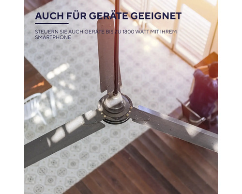 Stropný ventilátor s tromi lopatkami v interiéri