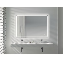 LED zrkadlo do kúpeľne MIA Focco 120x80 cm IP 44 30 W-thumb-2