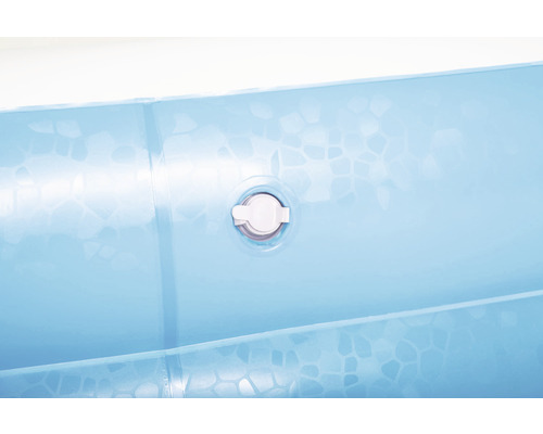 Detail nafukovacieho bazéna so vzduchovým ventilom