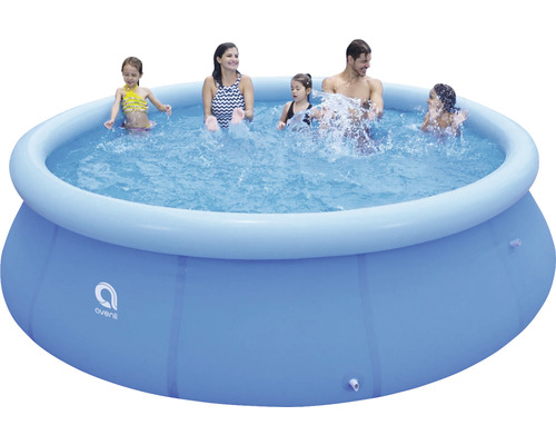 Nafukovací bazén Avenli s ľuďmi hrajúcimi sa vo vode