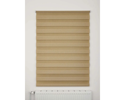 Béžová roleta duo pred stenou