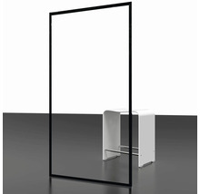 Walk In SCHULTE Alexa Style 2.0 Black Style 100 cm farba rámu čierna dekor skla číre sklo EP369208 68 1300