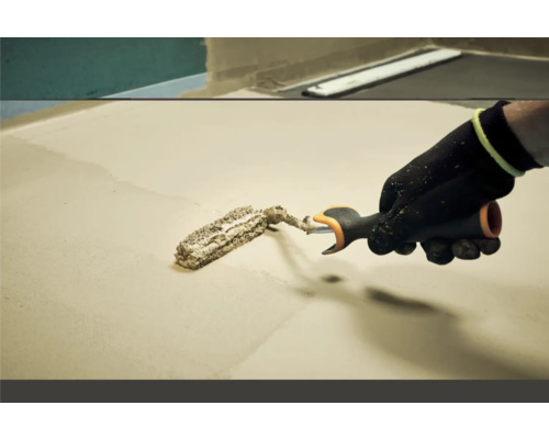 Aplikácia poteru s ihlovým valčekom