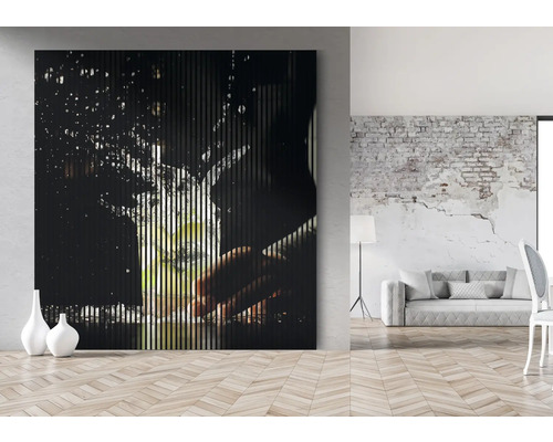 Dekoratívne plátno s motívom nápoja v modernom obývacom priestore