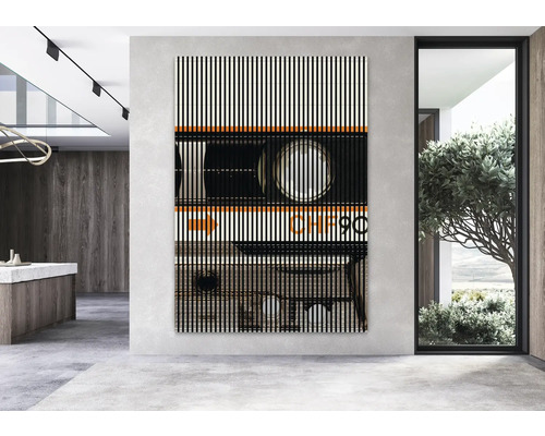 Priestranná izba s nástennou maľbou kazety