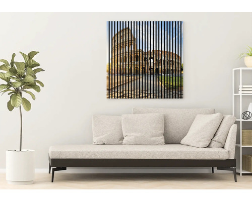 Nástenná maľba s ilustráciou Kolosea v Ríme