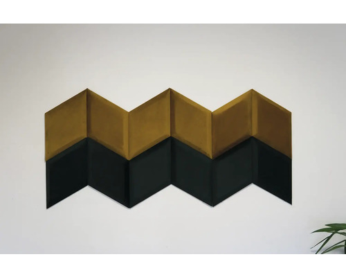 Dekoratívny nástenný panel so vzorom cik cak