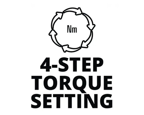 Symbol pre štvorstupňové nastavenie krútiaceho momentu