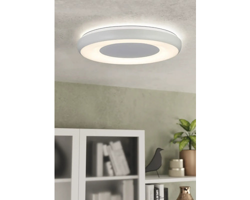 LED stropné svietidlo Eglo 75662 JUTIO 8,1 W 3800 lm 3000-6500 K biele s diaľkovým ovládaním