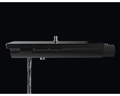 Nástenný sprchový panel s prúdom vody