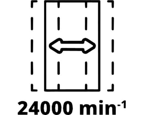 24000 vibrácií za minútu