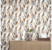 Vliesová tapeta 10331-02 Elle Decoration 3 abstraktná béžová 10,05 x 0,53 m