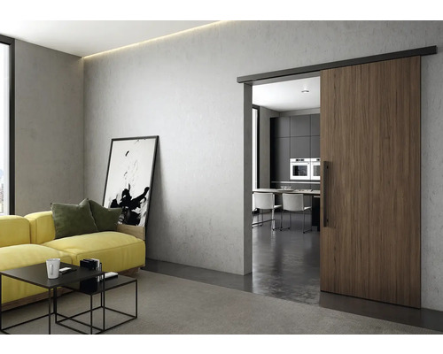 Obývacia izba s posuvnými dverami do jedálne