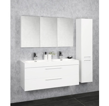 Súprava kúpeľňového nábytku Somero lesklá biela 120x57 cm-thumb-2