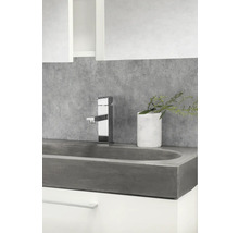 Súprava kúpeľňového nábytku Somero lesklá biela/umývadlo betón 80x57 cm-thumb-2