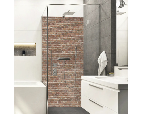 Obkladové panely do kúpeľne mySpotti Shower Brick Wall 255x150 cm SH-255100-945-HB