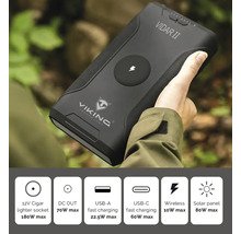 Powerbanka Viking Technology Vidar II s rôznymi portami a možnosťami nabíjania