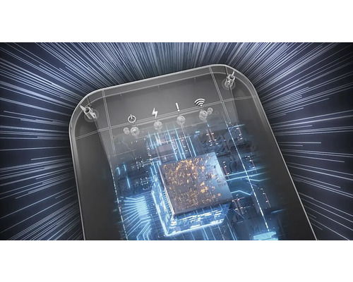 Router s vnútornými komponentmi