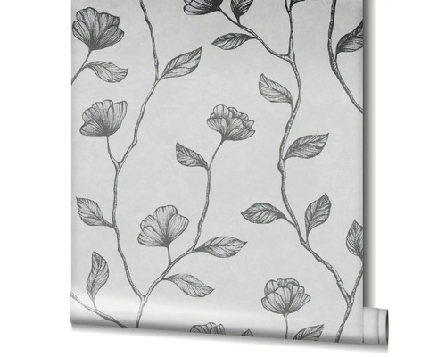 Rola tapety s kvetinovým vzorom