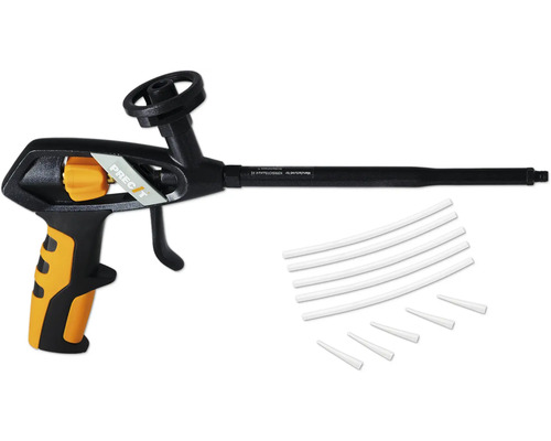 Montážna penová pištoľ s čistiacimi trubičkami