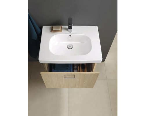 Umývadlo s otvorenou spodnou skrinkou do kúpeľne