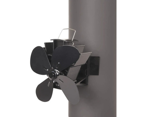 Ventilátor kachlí na zlepšenie distribúcie tepla