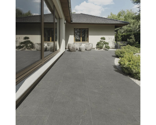 Keramická dlažba Flairstone 120 x 60 x 2 cm Canyon Grey