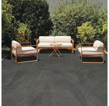 Keramická dlažba 90 x 90 x 2 cm Canyon Black