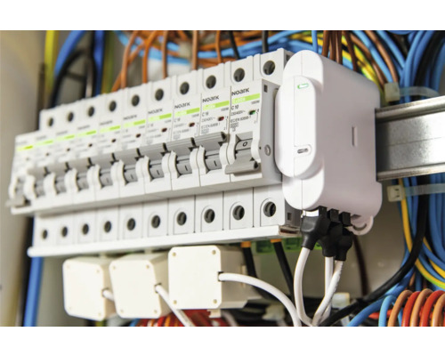 Iistič s inštalovanou meracou jednotkou v rozvádzači