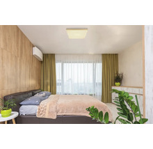 LED stropné svietidlo Globo 41594D2M DORO 24 W 1600 lm 3000 K mosadz s diaľkovým ovládaním