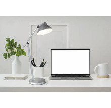 Stolová lampa Globo 58437G HALVAR 8 W 450 lm 4000 K sivá