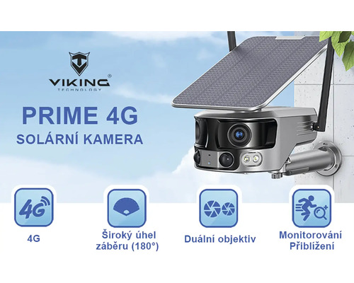 Solárna kamera Viking Technology Prime 4G