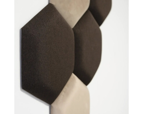 Detail akustických panelov pre montáž na stenu