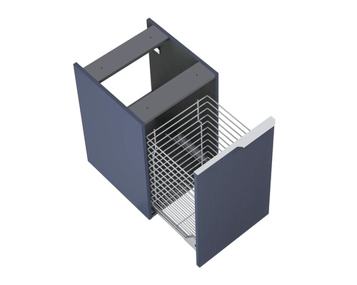 Kuchynská spodná skrinka s drôteným košom