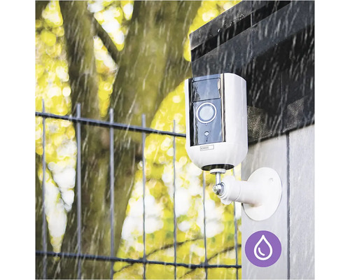 Vonkajšia kamera pre montáž na stenu v daždi