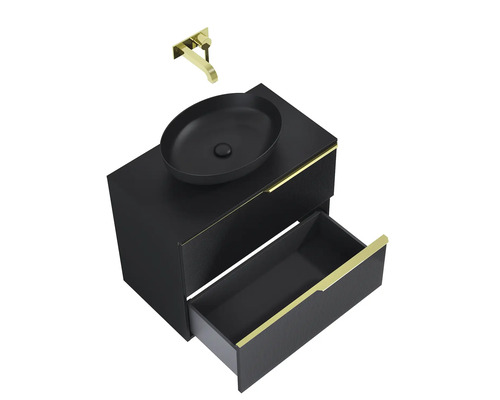 Skrinka pod umývadlo s umývadlom a vodovodnou batériou do kúpeľne