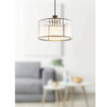 Luster Globo 15742H JORDANA E27 60 W čierny