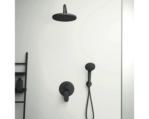 Sprchový set s hlavovou sprchou, ručnou sprchou a armatúrou