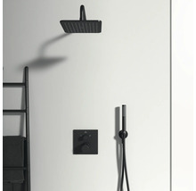 Sprchový systém s hlavovou sprchou, ručnou sprchou a termostatickou batériou