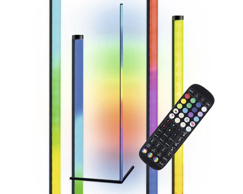 Viacfarebné LED stojacie lampy s diaľkovým ovládaním