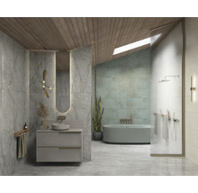 Kúpeľňové zrkadlo s osvetlením v ráme Jungborn Long Cut 35 x 150 cm IP 44