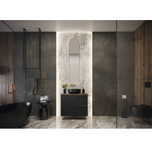 Kúpeľňové zrkadlo s osvetlením v ráme Jungborn Long Cut 35 x 150 cm IP 44