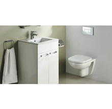 WC doska Ideal Standard Eurovit Plus Kompakt biela softclose / s pomalým zatváraním T679901