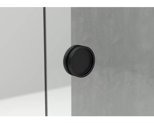 Guľatá dverová rukoväť pre sprchové dvere